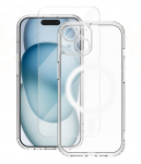 VMAX Vmax Set MagSafe Case + Tempered Glass 2,5D for Apple iPhone 16