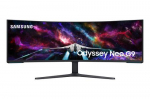 SAMSUNG G95NC LED-ekraan 144,8 cm (57) 7680 x 2160 pikslit Dual UHD Must, Valge
