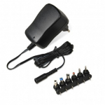 iBOX 1A Universal Power Adapter 6 plugs, Black