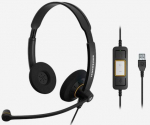 Sennheiser SC60 USB Lync Bin Headset SC 60 USB ML, Headset,
