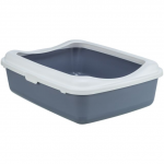 Cat litter tray - Trixie Classic cat litter tray, with rim, 37 15 48 cm