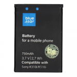Aku Sony Ericssoni K310i / K510i / J300 / W200 / T280, 750 mAh, Blue Star Premium