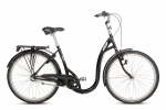 Helkama Senator 3v ratas, 26"" 47 cm, must (HCS347-M-Z)