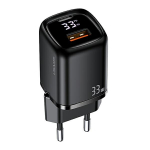 USAMS ad. siec. 1xUSB-C+1xUSB T46 33W (ainult pea) PD3.0 +QC3.0 kiirlaadimine czarny/must CC152TC01 (US-CC152)