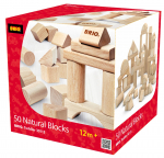 Brio Puidukuubid, 50 tk (30113)