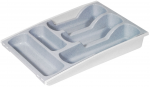 Cutlery dish 30x42x6.4cm grey