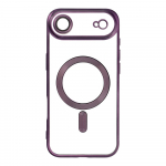 ELECTRO MAG COVER lemine osa, hilduv MagSafe'iga IPHONE 17 Air sgava violetse vrvusega