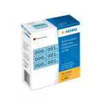 Herma Numberid korduvad numbrid kinnituskleepsed 10x22 mm sinine/punane