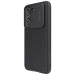 Nillkin CamShield Pro kva kate Samsung Galaxy S22 jaoks, must