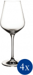 Villeroy AND Boch La Divina valge veini klaas, 4 tk (11-3667-8120)