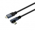 VivoLink USB-C USB-C kaabel, 1,5 meetri pikkune. Toetab 20 Gbps andmeedastust