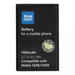 Akupesa Nokia 1208 / 1200 / C1 / 1616 / 1800, 1100 mAh, Blue Star