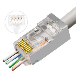 Lanview RJ45 STP plug Cat6 for AWG23-24 stranded/solid