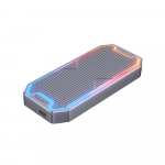 Unitek Korpus M.2 NMVe/SATA, 10 Gbps, RGB; S1210B