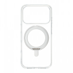 FoneKit Premium Kickstand MagSafe'iga hilduv kaitsekarp jalusega, iPhone 17 Pro, lbipaistev (6438148063740)