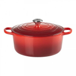LE CREUSET Allikas Roaster tumedapunane 24cm kirsipunane (21177240602430)