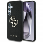 GUESS Tekstuuriga Big 4G logo, vike klassikaline logo, kaitsembris Samsung Galaxy S25 Plus jaoks