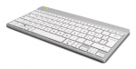 R-Go Tools R-Go Compact Break keyboard, QWERTY (IT), bluetooth, white