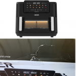 Haeger AF-D10.010B Super Cook Digital Air Fryer 10L ( 2 x 5L ) 2600W (Kahjustatud pakend)