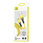 USAMS Kabel U52 vlk 2A Kiirlaadimine 1m ty/kollane SJ434USB03 (US-SJ434)