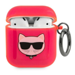 Karl Lagerfeld KLA2UCHFP AirPods 1/2 kate roosa/roosa Choupette