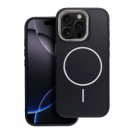 FRAME MAG COVER Case compatible with MagSafe for IPHONE 16 black
