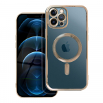 ELECTRO MAG COVER case compatible with MagSafe for IPHONE 12 Pro Max gold