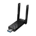 Vrgukaart WiFi 6 USB A (2 antenni) Hoco HI34 musta vrvi