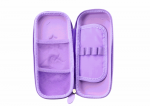 LEAN Toys 3D Unicorn Pencil Case Foldable Purple 23x10x5 cm