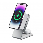 ALOGIC Matrix 2-1 MagSafe Chargeriga tlaia - Valge