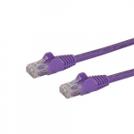 StarTech.com 50cm CAT6 Ethernet kabel - Punane CAT 6 Gigabit Ethernet juht - 650MHz 100W PoE RJ45 UTP vrgu/patch kord Snagless w/Strain Relief Fluke testimisega/hendus on UL sertifitseeritud/TIA