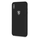 FERRARI Kvakott FEOSIHCI65BK iPhone Xs Max tarny/must Silikoon Off track