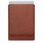 Woolnut Leather Sleeve for MacBook Neo, konjakki (WN-MBNE-S-3615-CB)