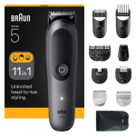BRAUN AIO5560 juuksurisalvka/soengumasin Must, Hall 14 Liitium-ioon (Li-Ion)