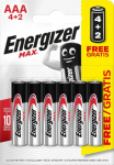 Energizer MAX AAA (LR03) 6pcs
