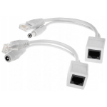 Extralink 1 port | PoE-injektor | Injektori ja jaoturi komplekt, 100 Mb/s