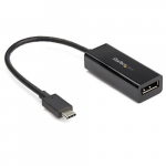 StarTech.com USB C DisplayPort adapter - 8K/5K/4K USB Type C to DP 1.4 Alt Mode video converter - HBR3/DSC/HDR - 8K 60Hz Thunderbolt 3 compatible DisplayPort monitor display adapter