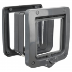 Flap : Trixie 4:Way cat flap, 20 22 cm, grey