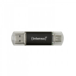 Intenso Twist Line 128 GB (antratsiit/lbipaistev, USB-A 3.2 Gen 1, USB-C 3.2 Gen 1)
