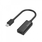 Hama Mini DisplayPort HDMI adapter kaabel must