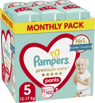 Pampers Diaper Pants Premium Care 5, 12-17 kg, 102 tkki.