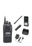 ICOM IC-F1100DS-FN Freenet-raadioseadmest (analoog/digitaal) 149MHz akupakkiga, antenniga, laadijaga, toiteblokiga ja vluklipsiga