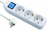 Electraline 62442 power strip / extension socket 3M 16A