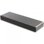 StarTech.com Thunderbolt 3 dokk kahekordne 4K 60Hz monitori arvutihendusjaam TB3 slearvutitele koos DisplayPorti, HDMI ja 1080p VGA-ga 85W toiteallikas ja laadimine 2x USB-A, Ethernet Mac ja Windows