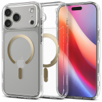 SPIGEN mbris ULTRA HYBRID MAG hilduv MagSafe'iga IPHONE 17 Pro Max jaoks, lbipaistev kuldne
