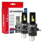 Amio LED-tuled Seeria F25 PRO MUST FULL CANBUS H4 H19 70W 12V 24V -04719