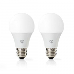 Nedis WIFILC21WTE27 LED-pirn Sinine, Roheline, Punane, Soe valge 2700 K 6 W E27 A