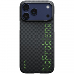 PITAKA Etui Aries Ultra-Slim No problemo MagSafe iPhone'i 17 Pro Max jaoks, must