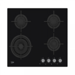 BEKO Hob HILW64222S 60 cm Gaz Black