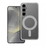 CLEAR MAG COVER case compatible with MagSafe for SAMSUNG S24 transparent